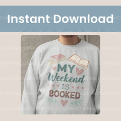 My Weekend Is Booked Clipart Bundle - CraftNest - Digital Crafting and Art