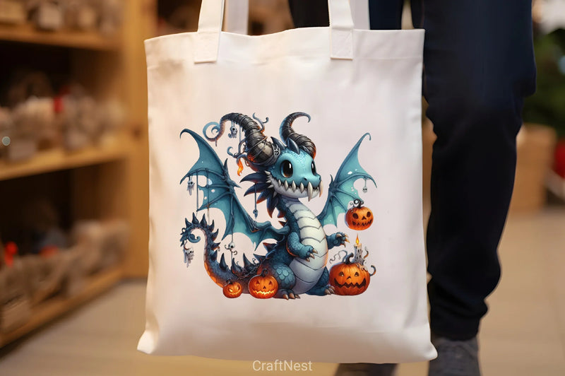 Halloween Dinosaur Clipart Bundle - CraftNest - Digital Crafting and Art