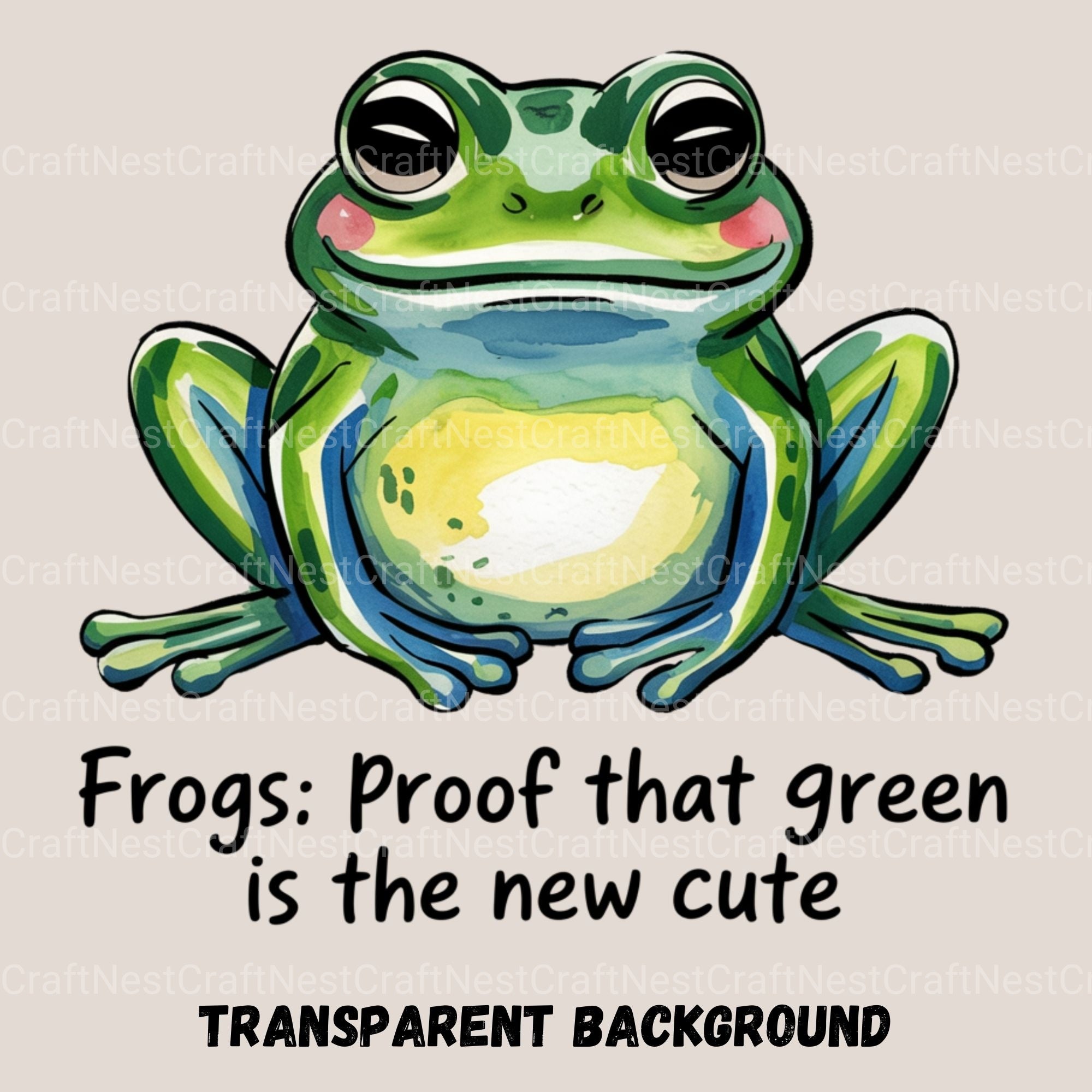 Funny Frog Quotes Clipart Bundle - CraftNest - Digital Crafting and Art