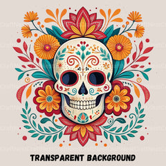 Mexican Floral Skulls Clipart Bundle - CraftNest - Digital Crafting and Art