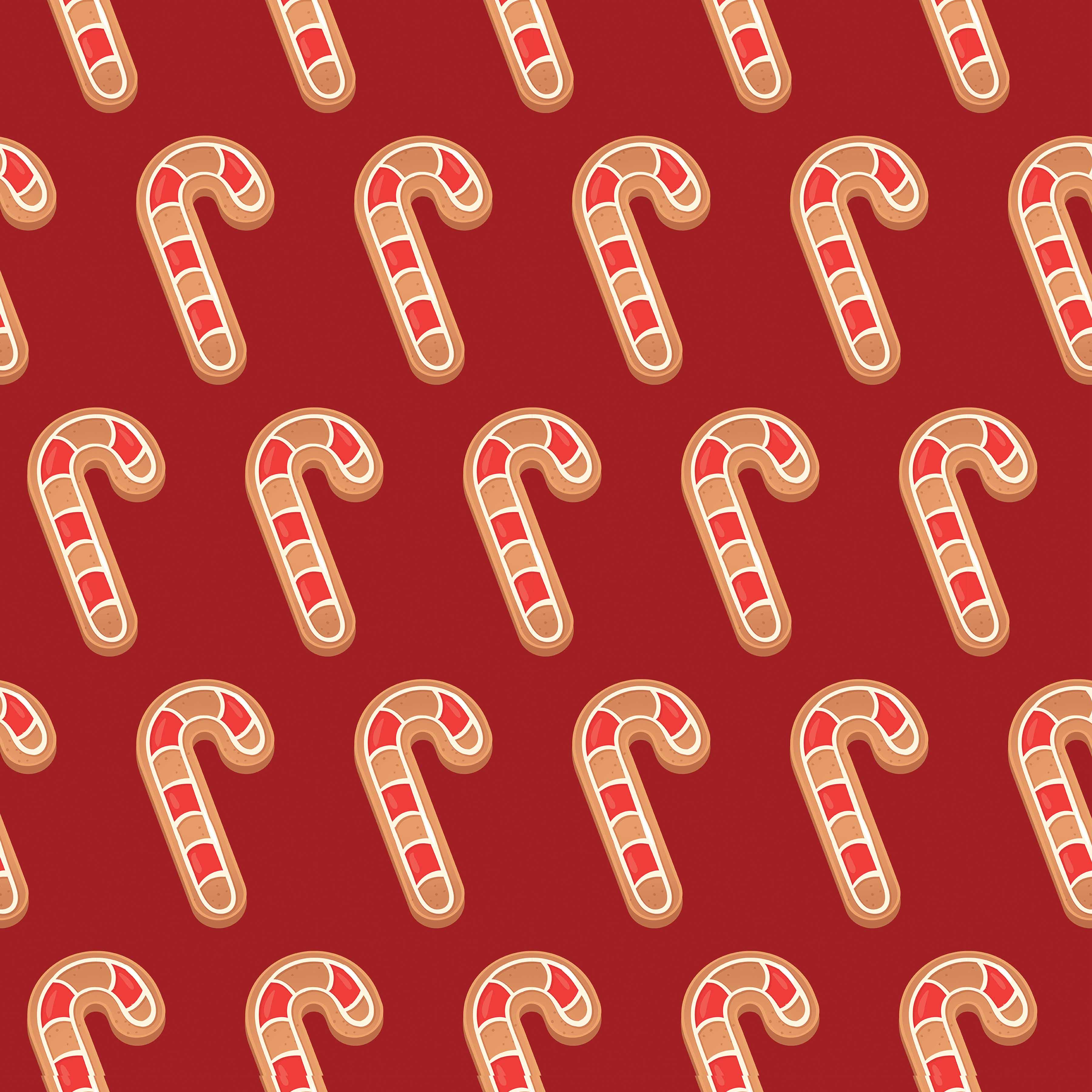 Christmas Green Trees Seamless Digital Paper - CraftNest - Digital Crafting and Art