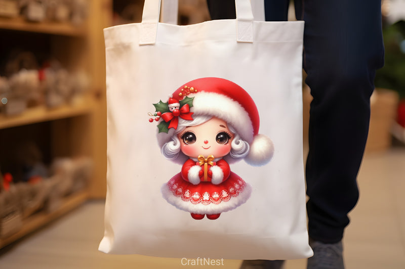 Christmas Mrs. Claus Clipart Bundle - CraftNest - Digital Crafting and Art