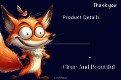 Funny Fox Clipart Bundle - CraftNest - Digital Crafting and Art