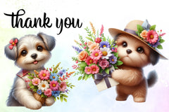 Cute Puppy Clipart Bundle 2 - CraftNest - Digital Crafting and Art