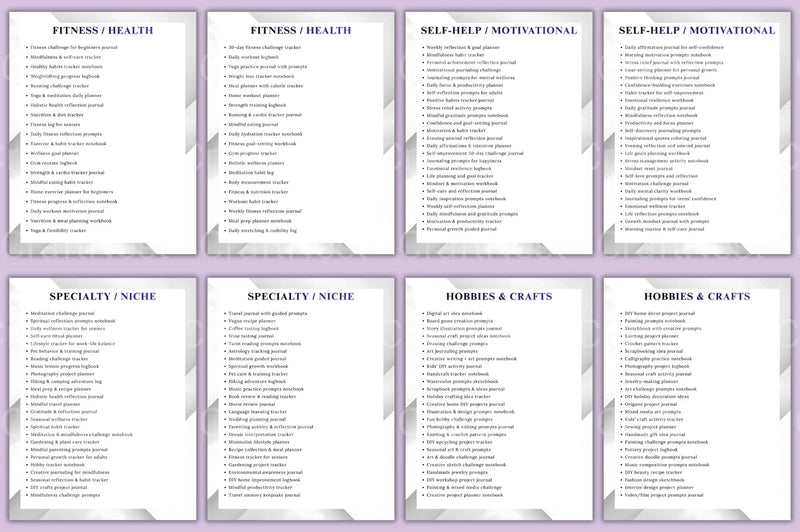 Creative KDP Book Idea Prompt Guide - CraftNest - Digital Crafting and Art