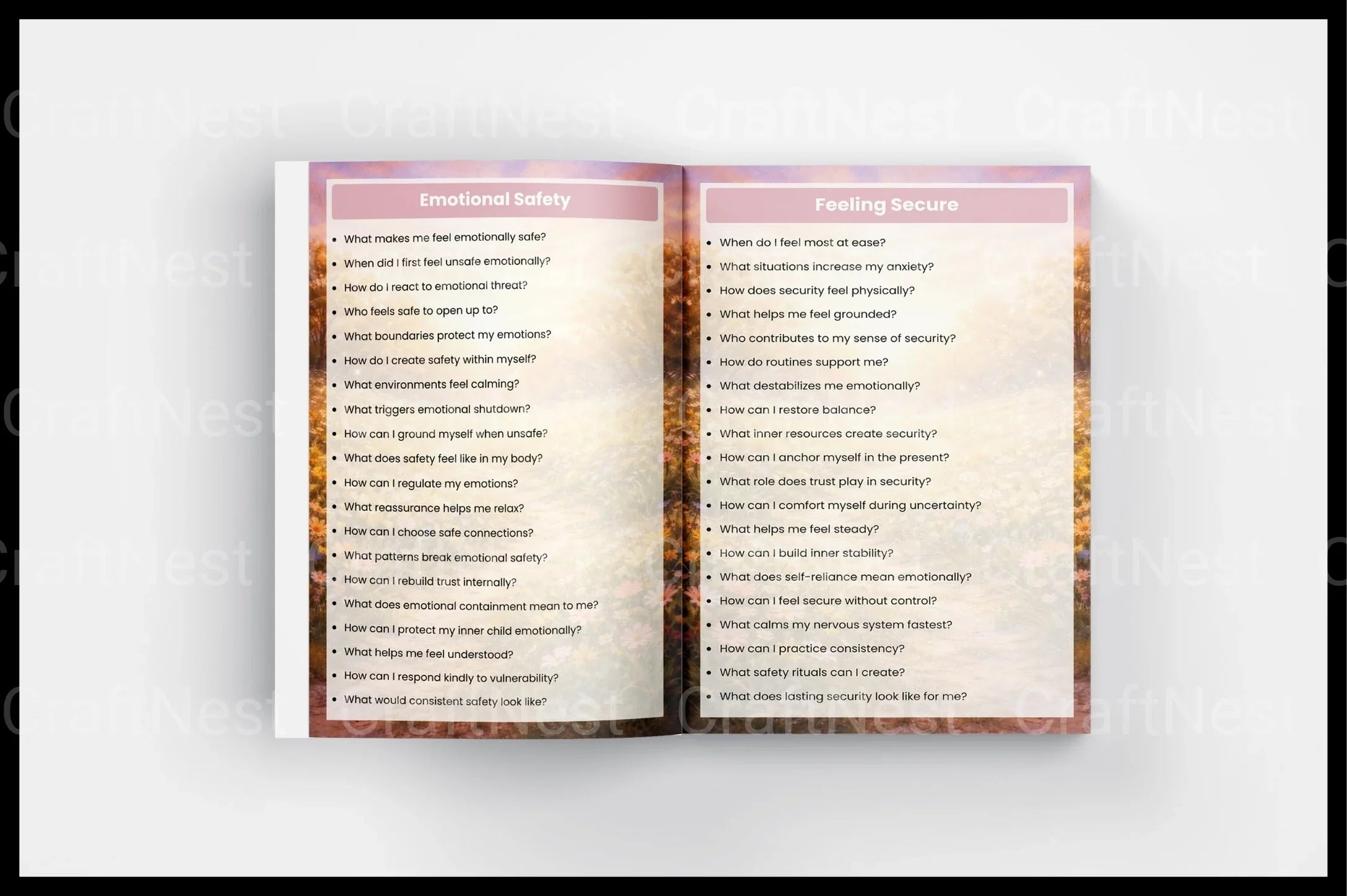 Inner Child Healing Prompts for Personal Growth - CraftNest - Digital Crafting and Art