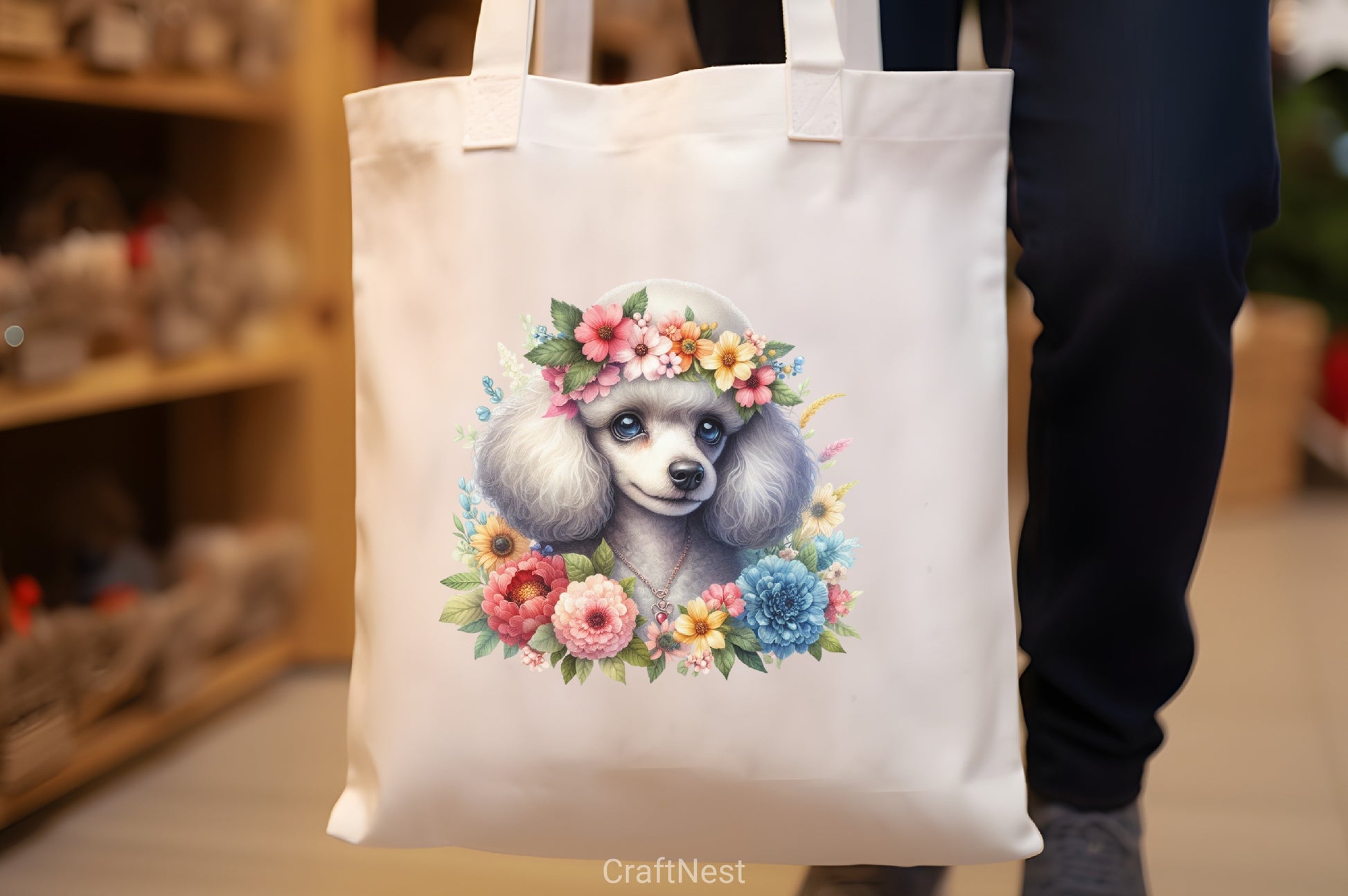 Royal Poodle Illustration Clipart Bundle - CraftNest - Digital Crafting and Art