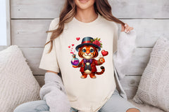 Valentine's Day Tiger Clipart Bundle - CraftNest - Digital Crafting and Art