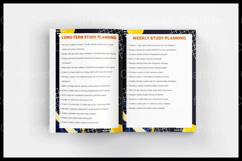 Effective Exam Strategy Guide - CraftNest - Digital Crafting and Art