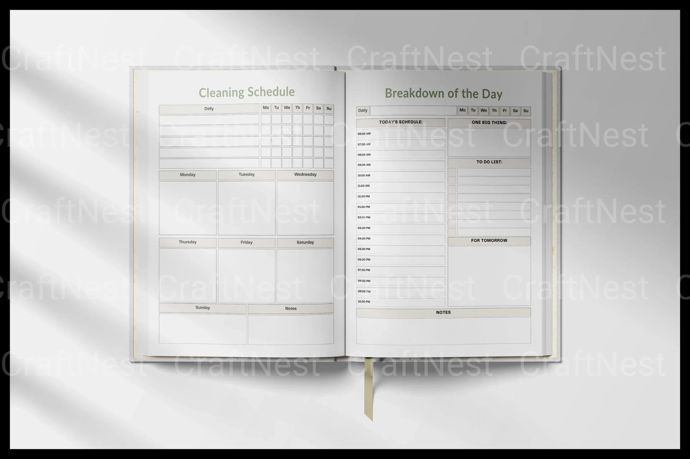 The Ultimate Decluttering Planner - CraftNest - Digital Crafting and Art