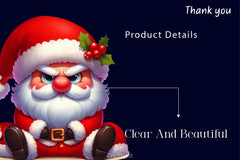 Christmas Grumpy Santa Clipart Bundle - CraftNest - Digital Crafting and Art