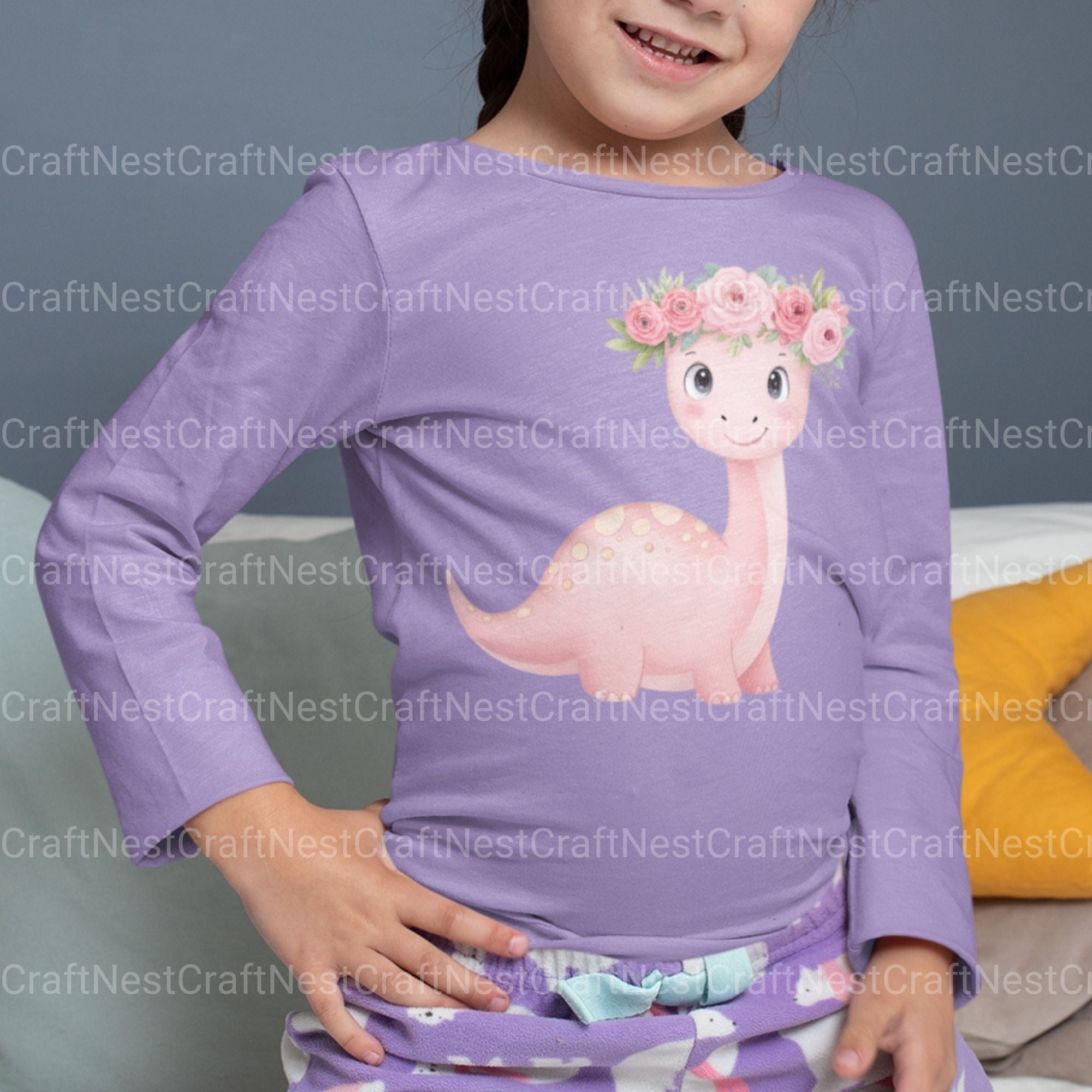 Baby Dinosaurs 1 Clipart Bundle - CraftNest - Digital Crafting and Art