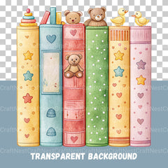 Kids Book Borders Clipart Bundle - CraftNest - Digital Crafting and Art
