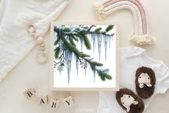 Icicles Branch Clipart Bundle - CraftNest - Digital Crafting and Art