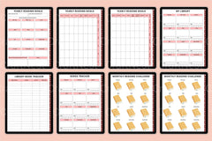Reading Book Tracker Tool - CraftNest - Digital Crafting and Art