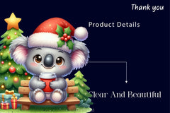Christmas Koala Clipart Bundle - CraftNest - Digital Crafting and Art
