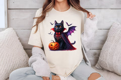 Halloween Vampire Cat Clipart Bundle - CraftNest - Digital Crafting and Art