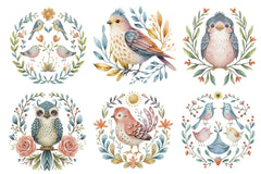 Birds Clipart Bundle - CraftNest - Digital Crafting and Art