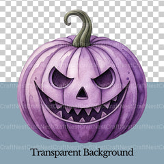 Halloween Purple Clipart Bundle - CraftNest - Digital Crafting and Art
