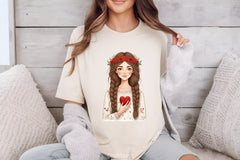 Beautiful Girl Heart Clipart Bundle - CraftNest - Digital Crafting and Art