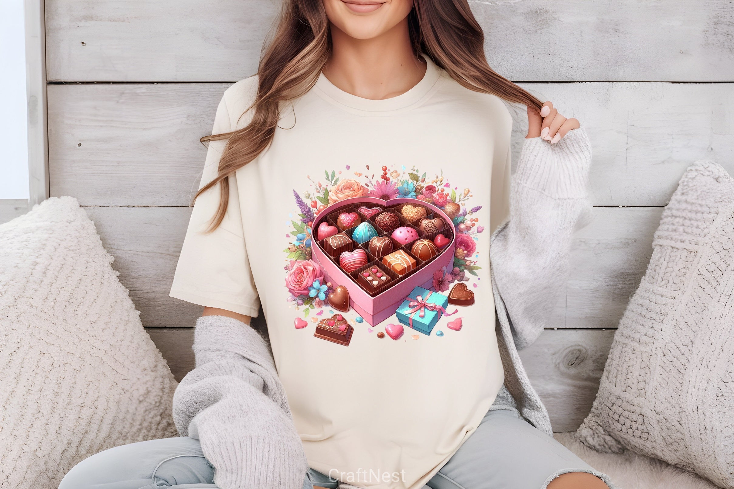 Valentine Chocolates Clipart Bundle - CraftNest - Digital Crafting and Art