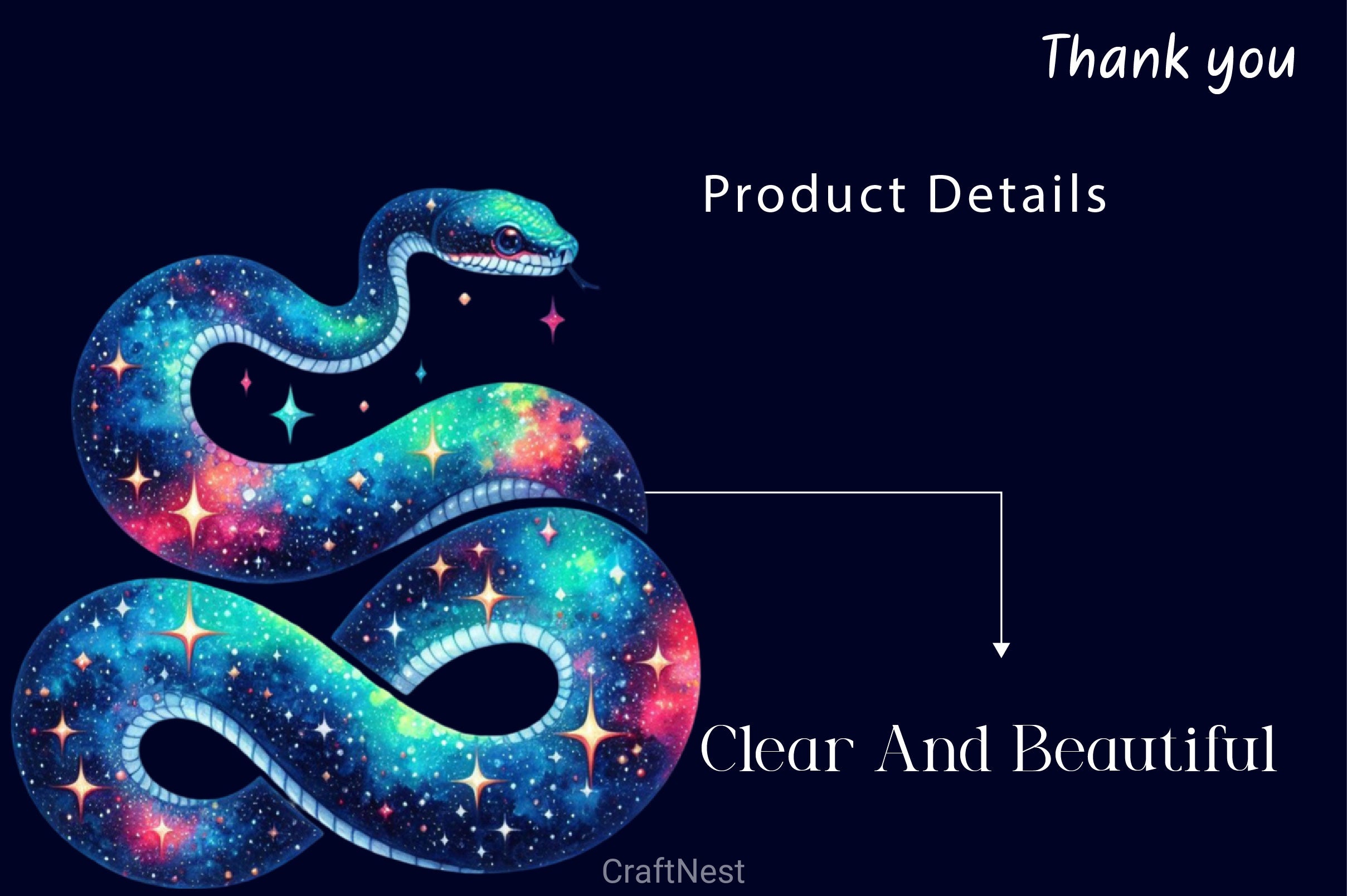 Starry Galaxy Animals Clipart Bundle - CraftNest - Digital Crafting and Art