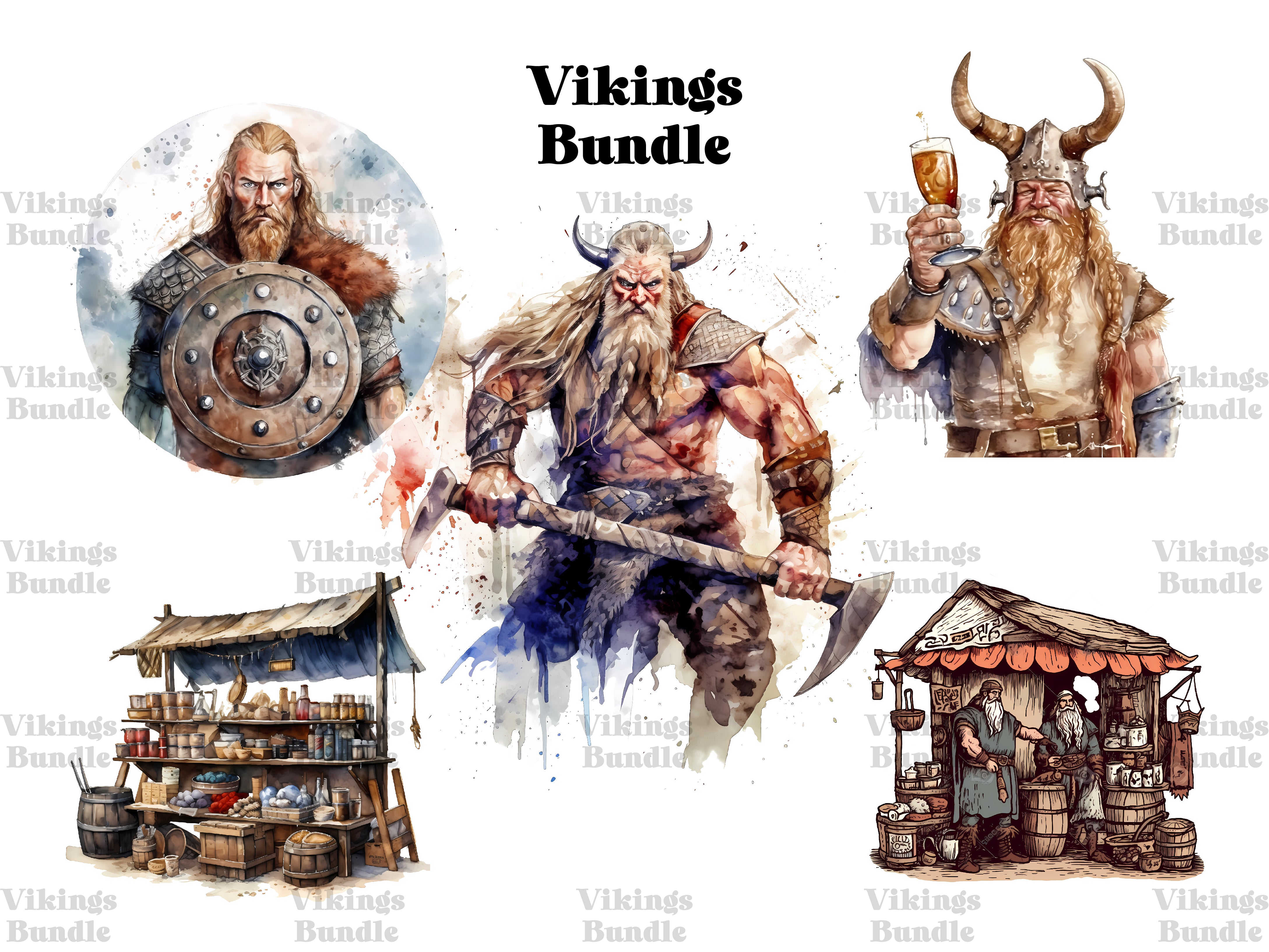 Vikings Clipart - CraftNest