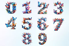 Butterfly Alphabet Clipart Bundle 2 - CraftNest - Digital Crafting and Art