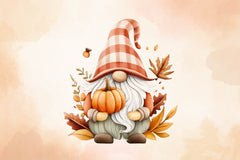 Autumn Gnome Clipart Bundle 3 - CraftNest - Digital Crafting and Art