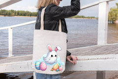 Easter Cute Ghost Clipart Bundle - CraftNest - Digital Crafting and Art