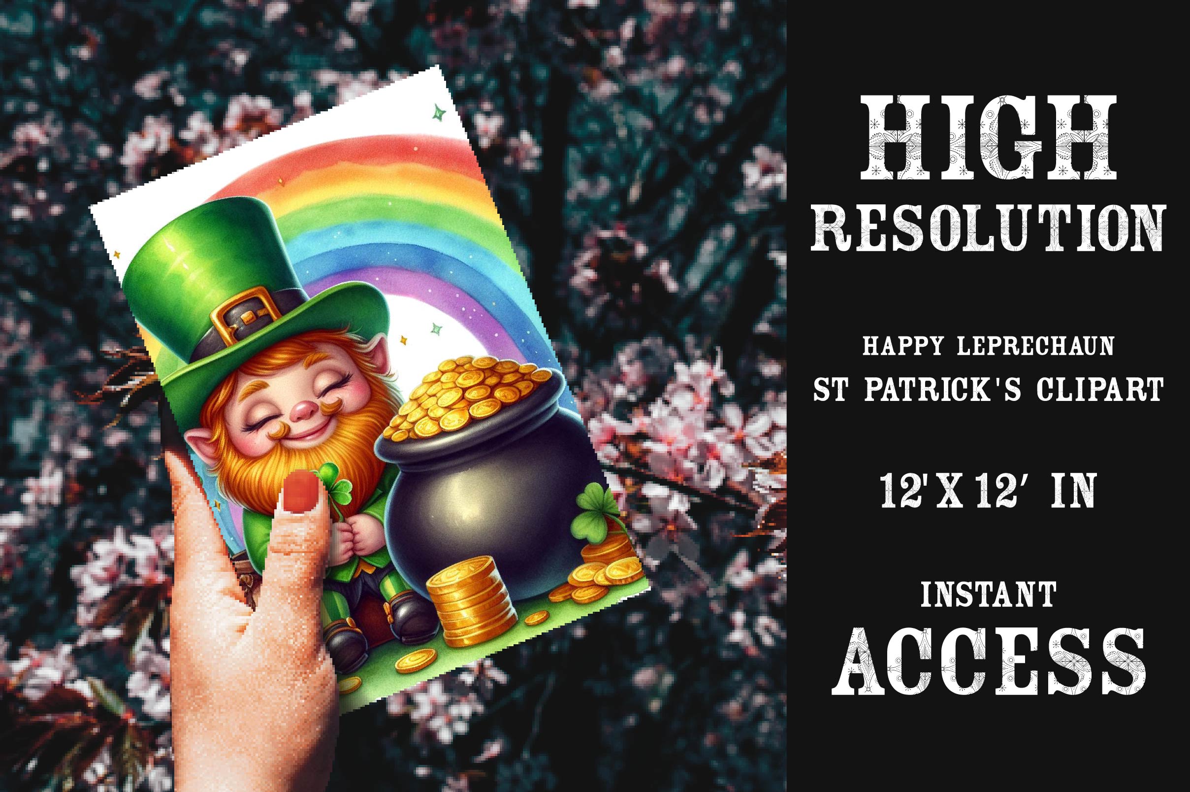 Happy Leprechaun St Patrick'S Clipart Bundle - CraftNest - Digital Crafting and Art