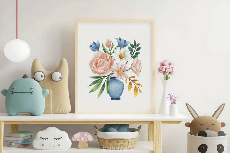 Flowers Clipart Bundle 28 - CraftNest - Digital Crafting and Art