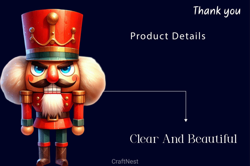 Christmas Funny Nutcracker Clipart Bundle 4 - CraftNest - Digital Crafting and Art