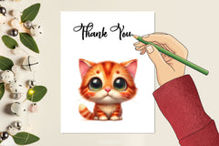 Funny Orange Cat Clipart Bundle - CraftNest - Digital Crafting and Art