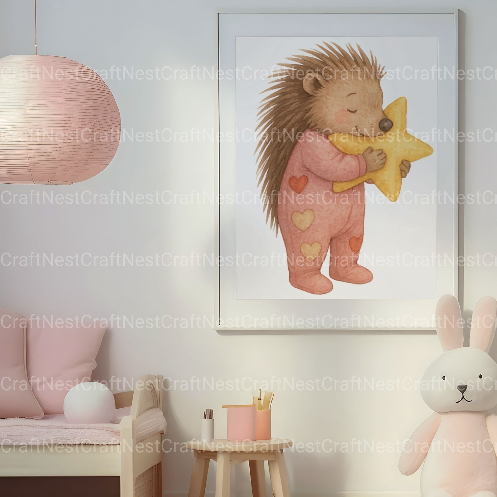 Woodland Animal Pjs 1 Clipart Bundle - CraftNest - Digital Crafting and Art