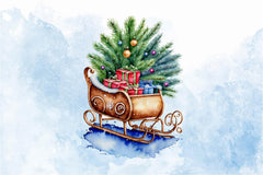 Christmas Sleigh Clipart Bundle - CraftNest - Digital Crafting and Art