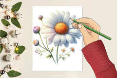 Daisy Flower Clipart Bundle 5 - CraftNest - Digital Crafting and Art