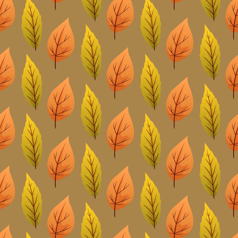 Fall Leaves Seamless Digital Paper - CraftNest - Digital Crafting and Art