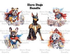 Hero Dogs Clipart - CraftNest