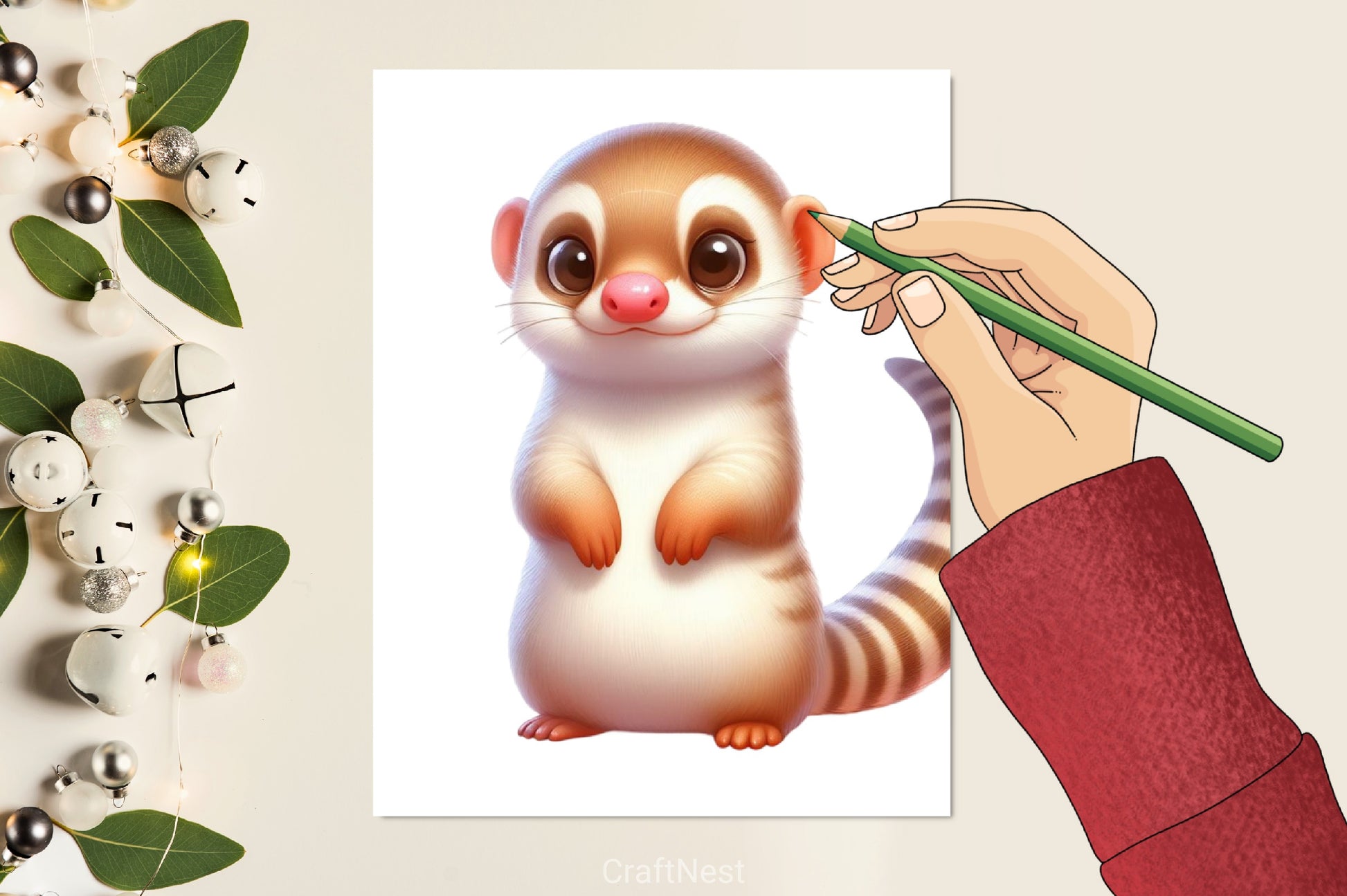 Baby Safari Animals Clipart Bundle - CraftNest - Digital Crafting and Art