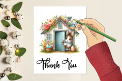 Easter Bunny Peeking Clipart Bundle 21 - CraftNest - Digital Crafting and Art