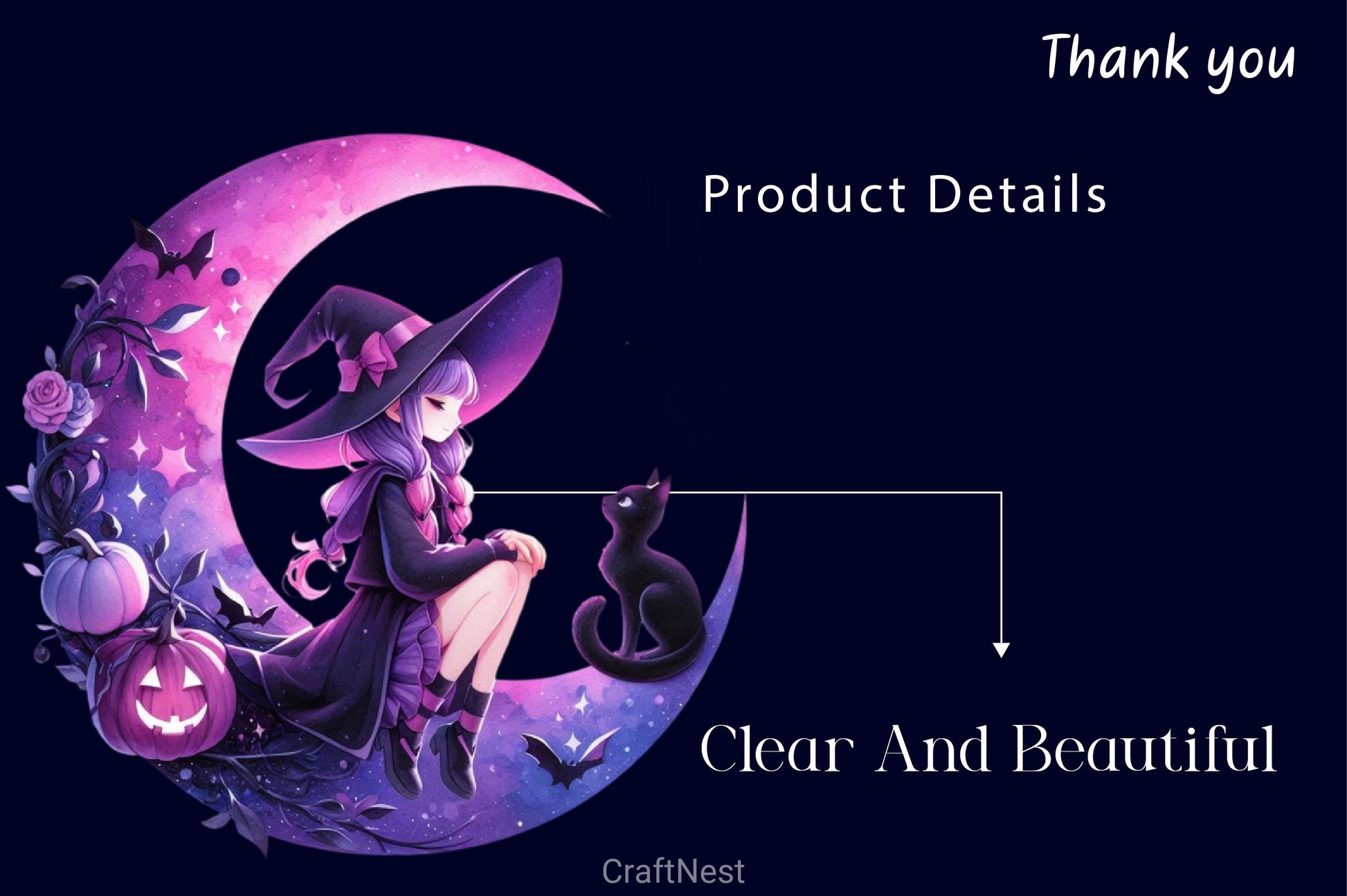 Halloween Witch Clipart Bundle 3 - CraftNest - Digital Crafting and Art