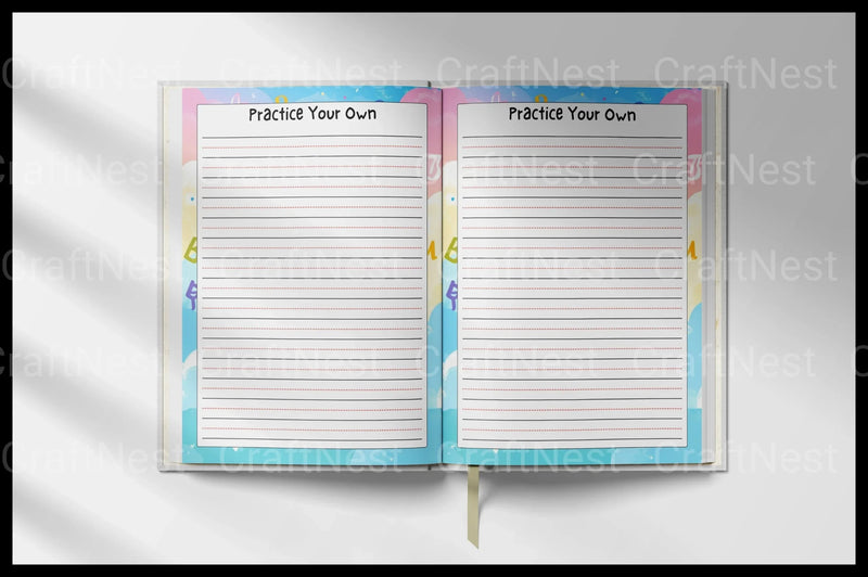 Cursive Handwriting Practice for Kids - CraftNest - Digital Crafting and Art
