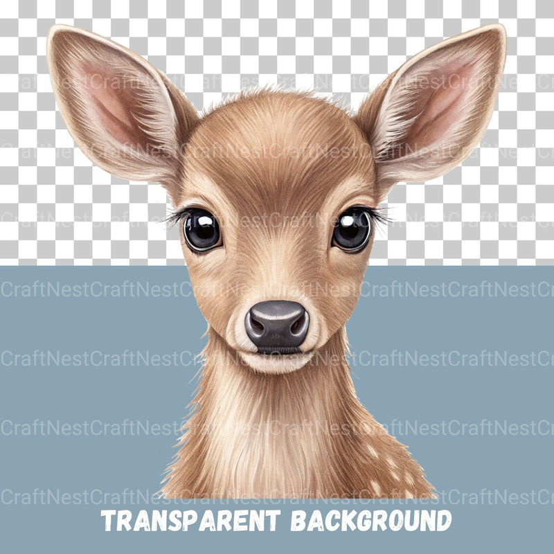 Woodland Animals 2 Clipart Bundle 4 - CraftNest - Digital Crafting and Art