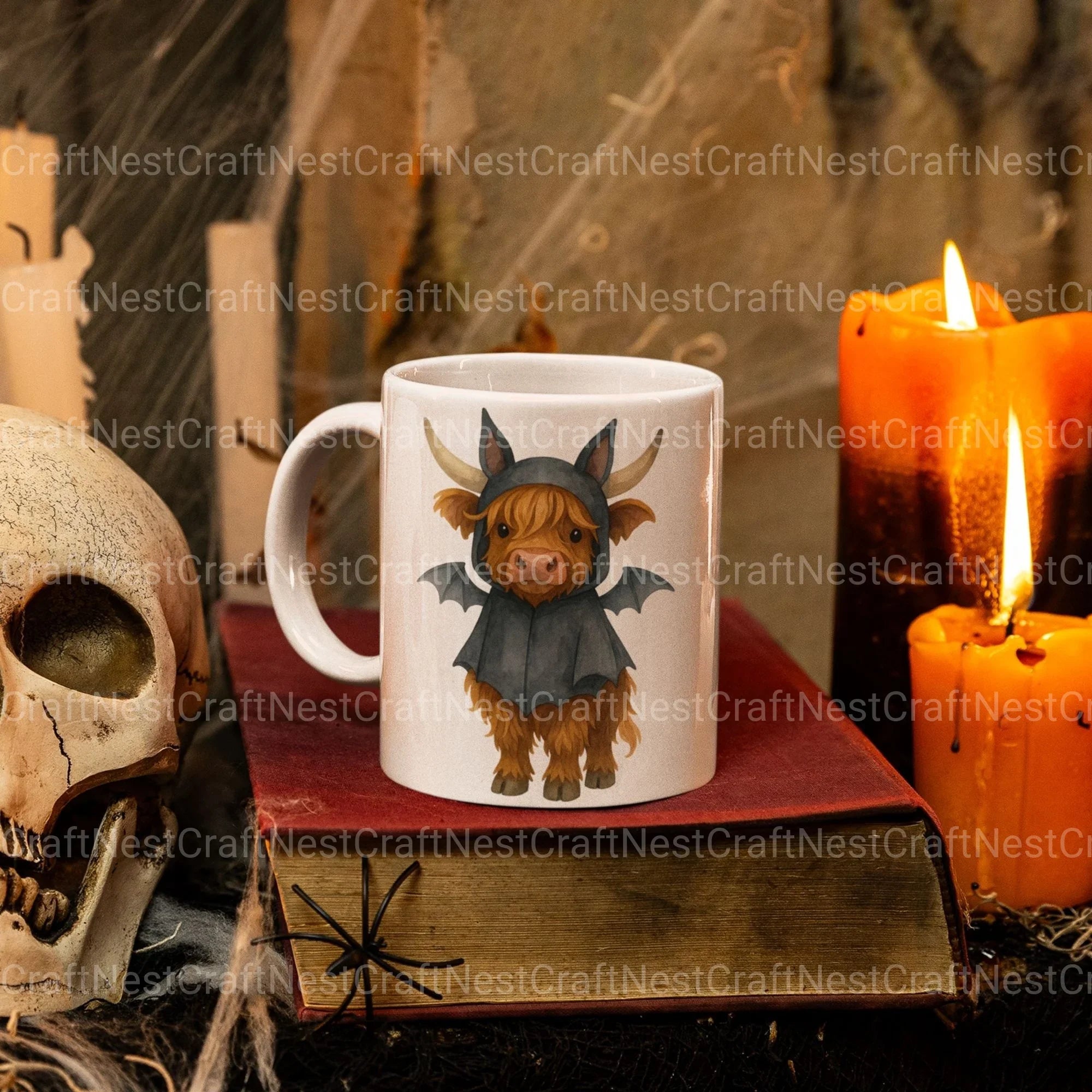 Halloween Animals 1 Clipart Bundle - CraftNest - Digital Crafting and Art