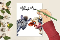 Crazy Animals Peeking Clipart Bundle - CraftNest - Digital Crafting and Art