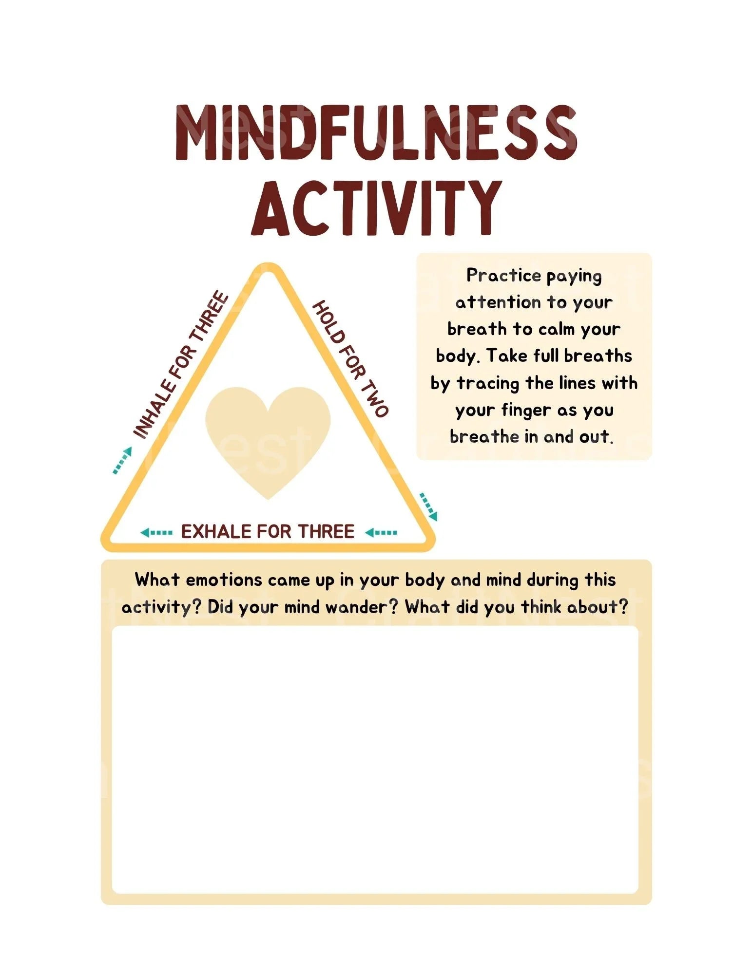 Mindfulness Activities for Kids - CraftNest - Digital Crafting and Art