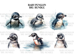 Baby Penguins Clipart - CraftNest