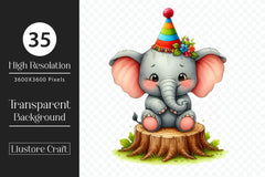 Stupid Safari Animals Clipart Bundle - CraftNest - Digital Crafting and Art
