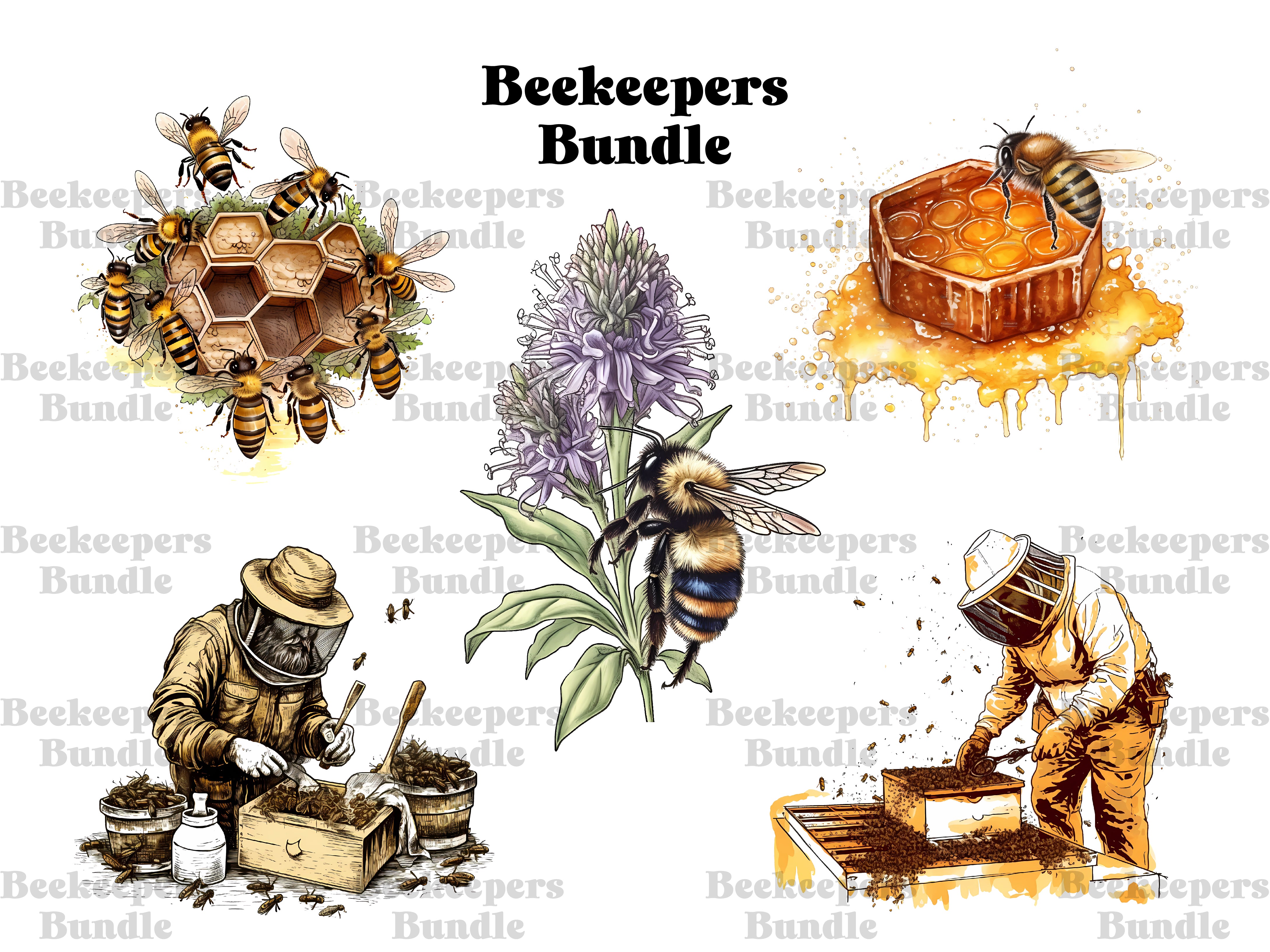 Beekeepers Clipart - CraftNest